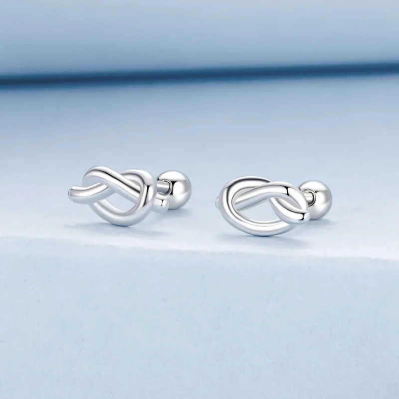 (bilde for) PANDORA Style Knot øredobber - BSE1051 - Vis 2