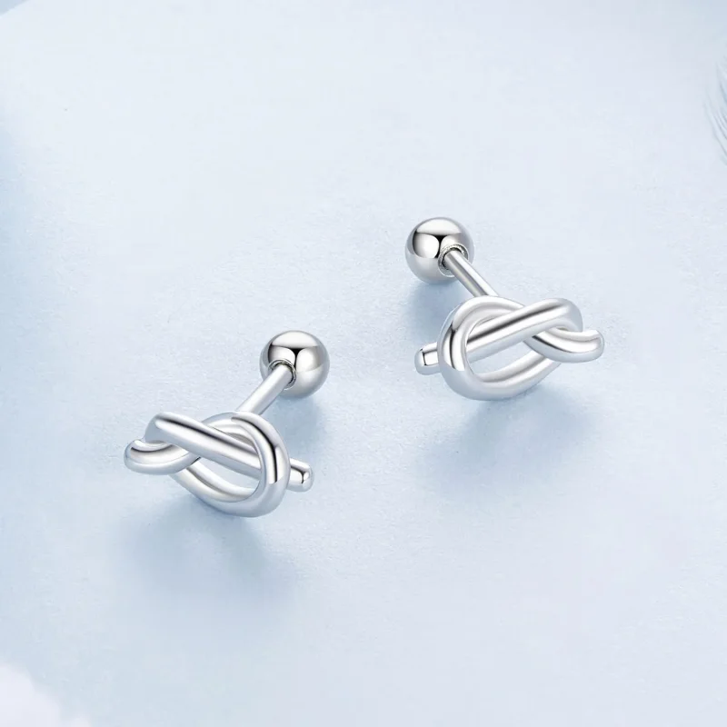 (bilde for) PANDORA Style Knot øredobber - BSE1051 - Vis 3