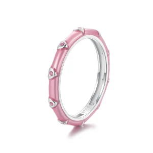 (bilde for) PANDORA Style Liten kjærlighet enkelt ring - SCR1056-BR