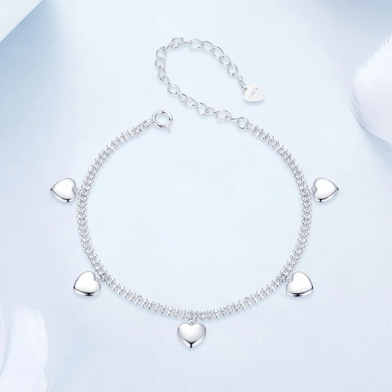 (bilde for) PANDORA Style Love armbånd med doble lag perler - BSB190 - Vis 4