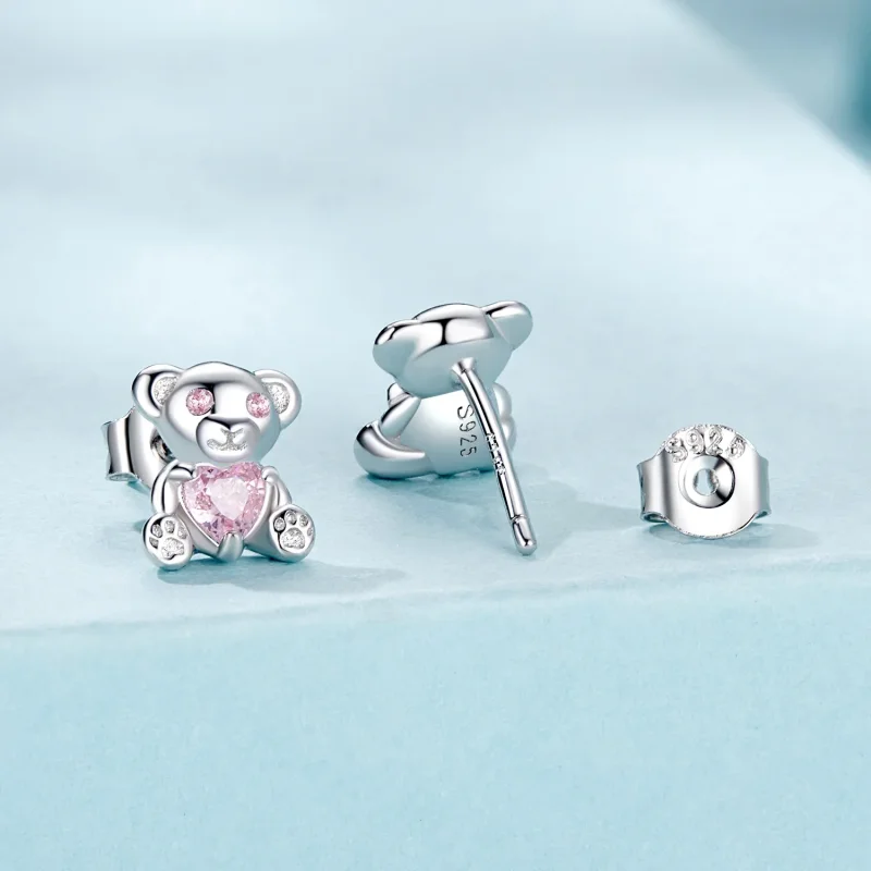 (bilde for) PANDORA Style Love Bear øredobber - SCE1774 - Vis 2