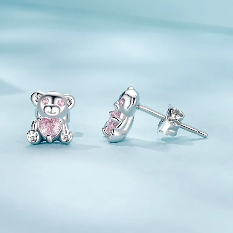 (bilde for) PANDORA Style Love Bear øredobber - SCE1774 - Vis 4