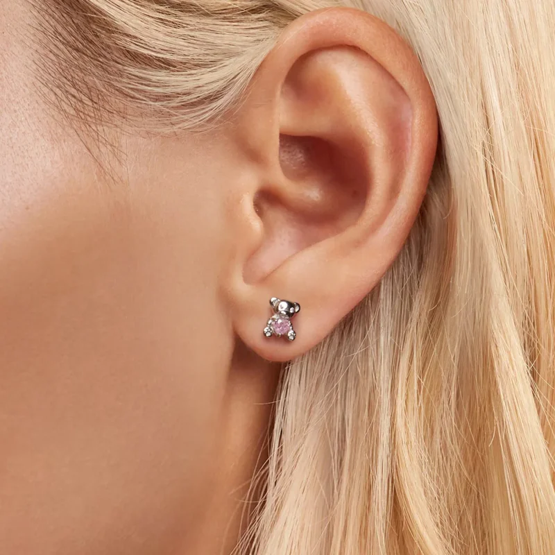 (bilde for) PANDORA Style Love Bear øredobber - SCE1774 - Vis 5