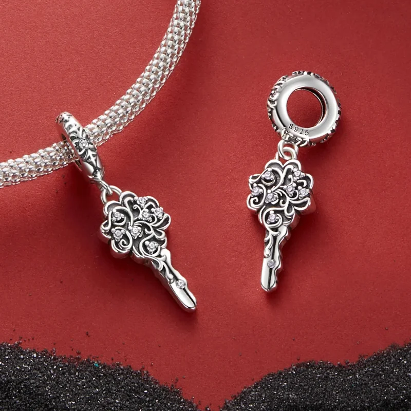 (bilde for) PANDORA Style Lucky Key Pendant - SCC2850 - Vis 4