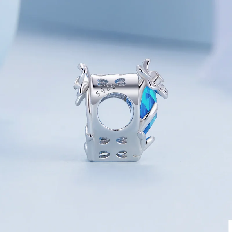 (bilde for) PANDORA Style March birthstone hjerte sjarm - BSC660-3 - Vis 3
