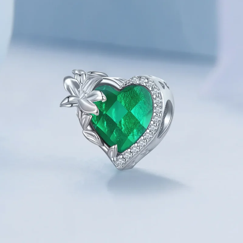 (bilde for) PANDORA Style May birthstone hjerte sjarm - BSC660-5 - Vis 2