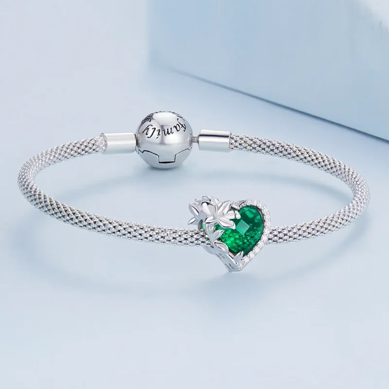 (bilde for) PANDORA Style May birthstone hjerte sjarm - BSC660-5 - Vis 4