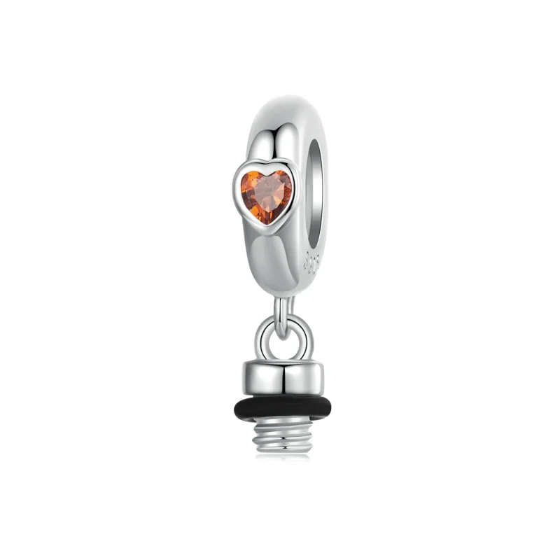 (bilde for) PANDORA Style Memorial Rose Heart Rød - BSC1058-RD - Vis 6