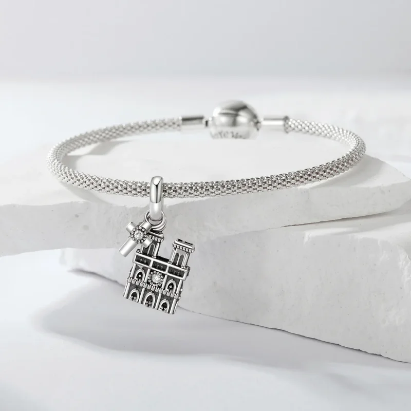 (bilde for) PANDORA Style Notre Dame de Paris anheng - SCC2873 - Vis 4