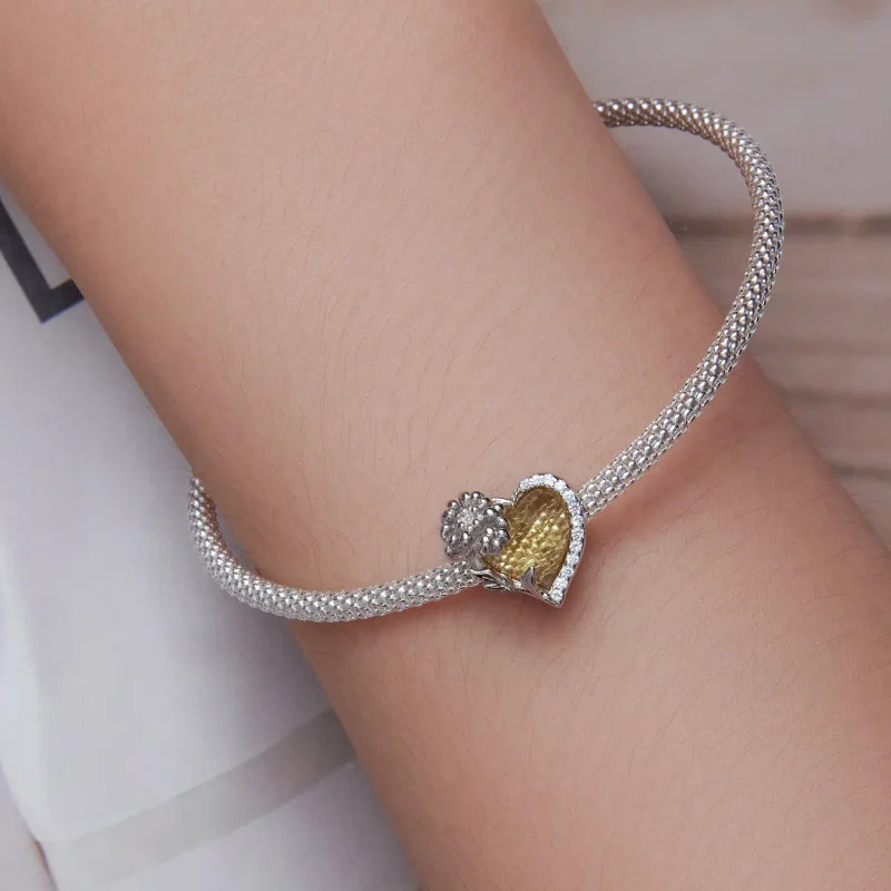 (bilde for) PANDORA Style November birthstone hjerte sjarm - BSC660-11 - Vis 6