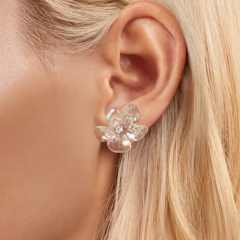 (bilde for) PANDORA Style Øredobber med friske blomster - SCE1804 - Vis 5