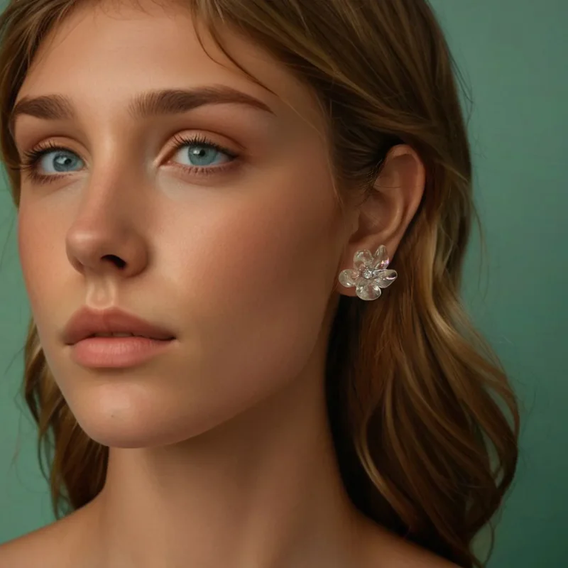 (bilde for) PANDORA Style Øredobber med friske blomster - SCE1804 - Vis 7