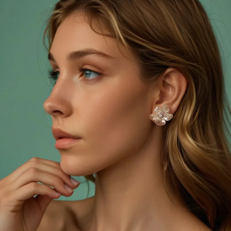 (bilde for) PANDORA Style Øredobber med friske blomster - SCE1804 - Vis 8
