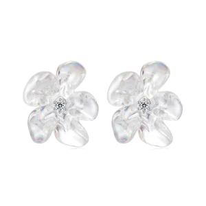 (bilde for) PANDORA Style Øredobber med friske blomster - SCE1804
