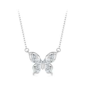 (bilde for) PANDORA Style Rose Butterfly Halskjede - BSN396