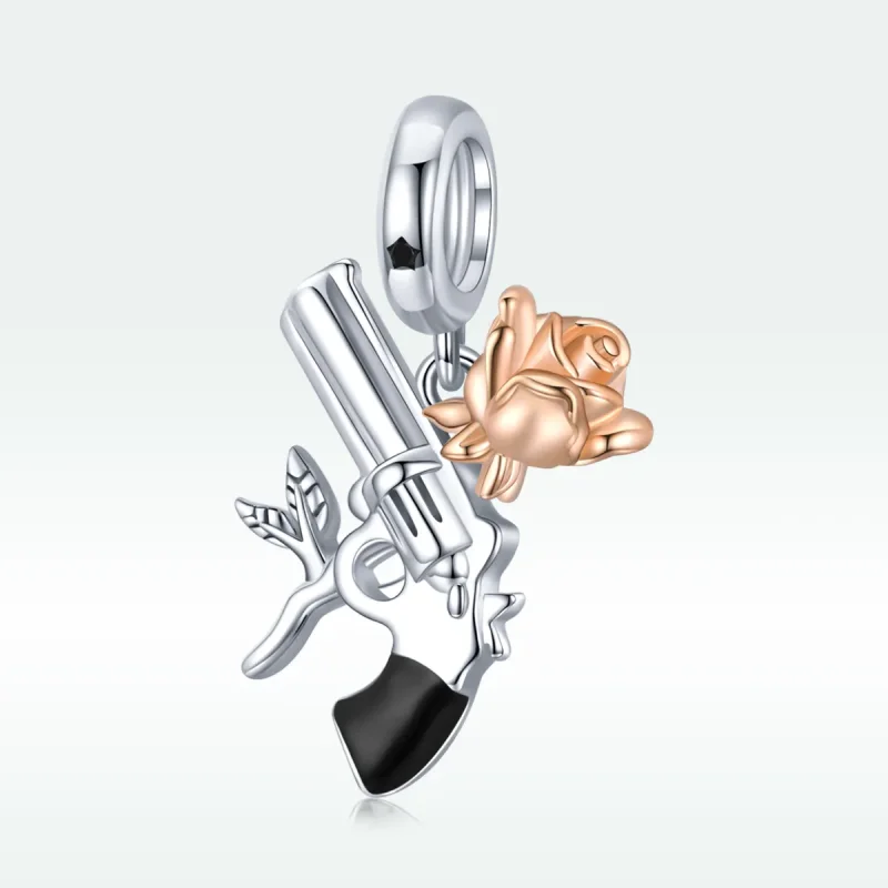 (bilde for) PANDORA Style Rose Pistol - BSC470 - Vis 3