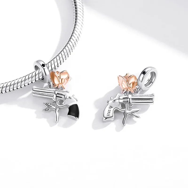 (bilde for) PANDORA Style Rose Pistol - BSC470 - Vis 4