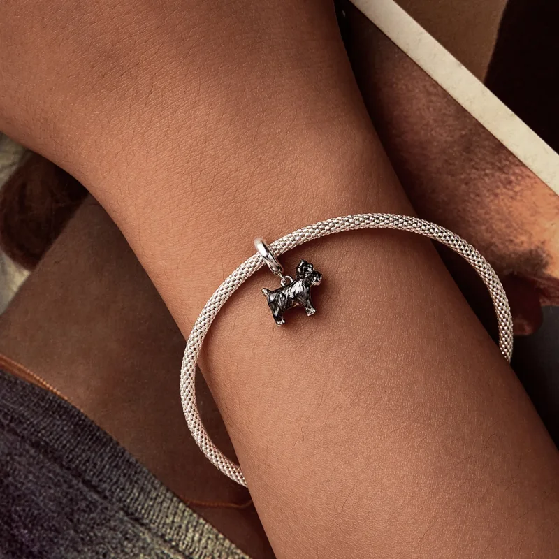 (bilde for) PANDORA Style Schnauzer-anheng - SCC2835 - Vis 6