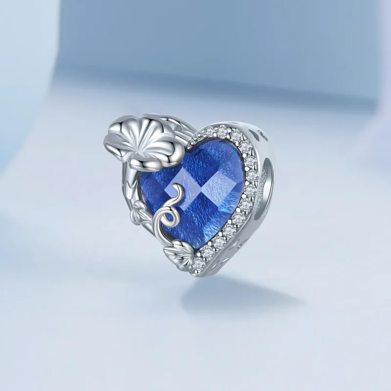(bilde for) PANDORA Style September birthstone hjerte sjarm - BSC660-9 - Vis 2