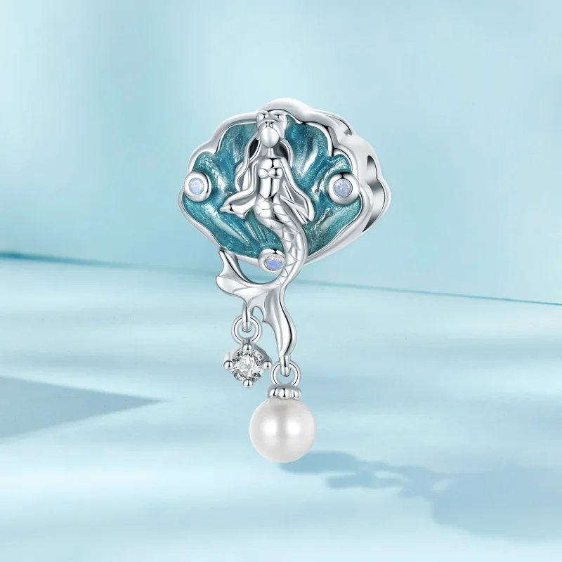 (bilde for) PANDORA Style Shell Mermaid Beads - SCC2845 - Vis 2