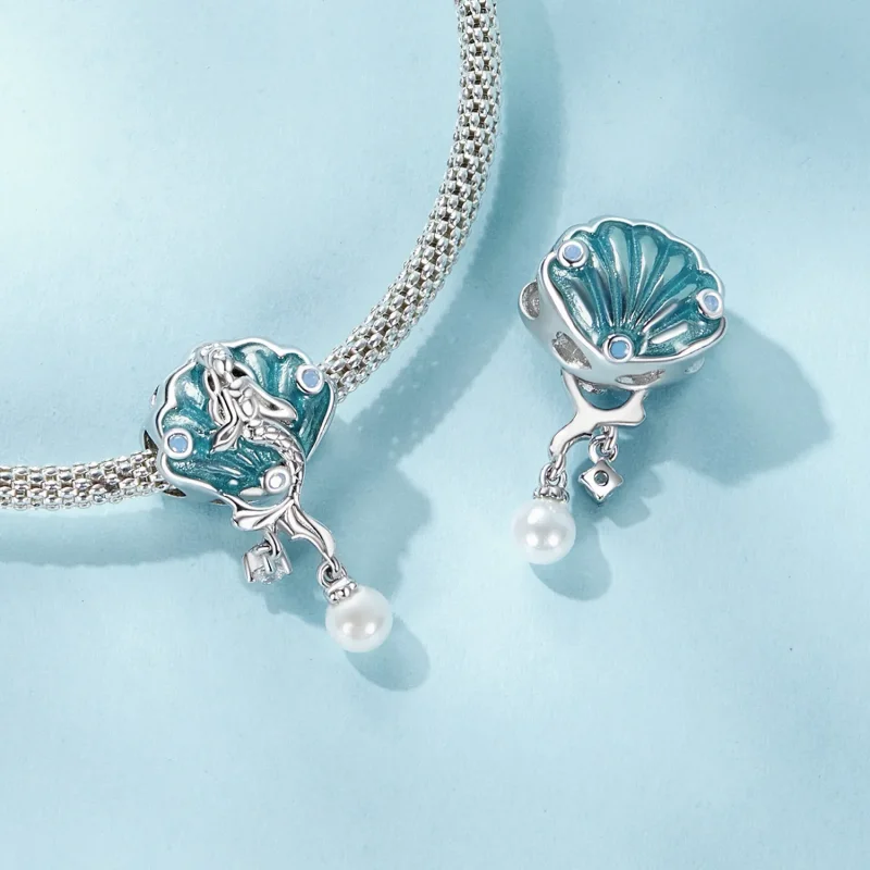 (bilde for) PANDORA Style Shell Mermaid Beads - SCC2845 - Vis 5