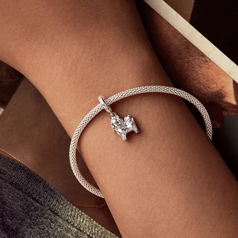 (bilde for) PANDORA Style Shih Tzu anheng - SCC2834 - Vis 6