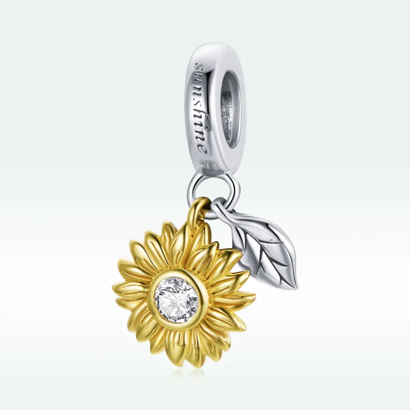 (bilde for) PANDORA Style Shining solsikke - BSC462 - Vis 3