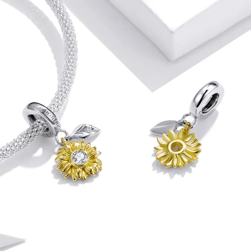 (bilde for) PANDORA Style Shining solsikke - BSC462 - Vis 4