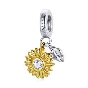 (bilde for) PANDORA Style Shining solsikke - BSC462