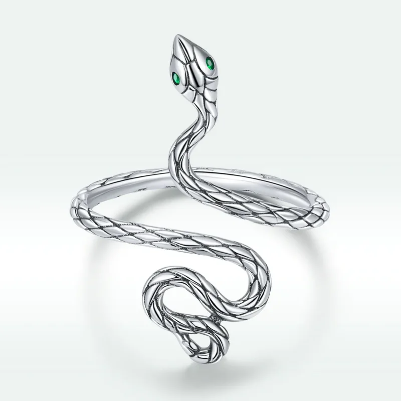 (bilde for) PANDORA Style Silver Snake Ring - BSR199 - Vis 3