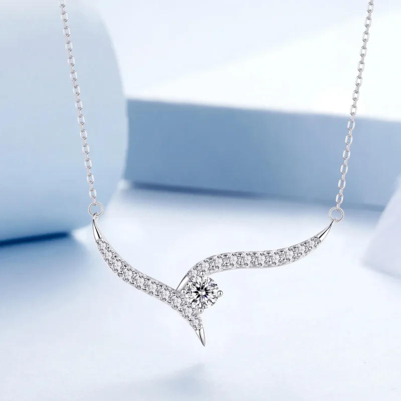 (bilde for) PANDORA Style Simple Line Halskjede - BSN400 - Vis 3