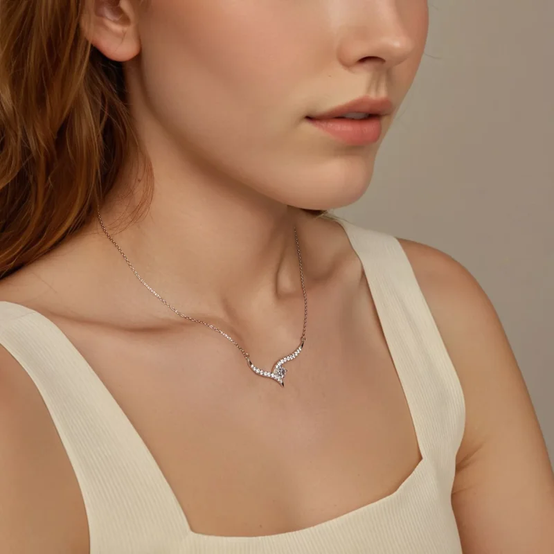 (bilde for) PANDORA Style Simple Line Halskjede - BSN400 - Vis 5