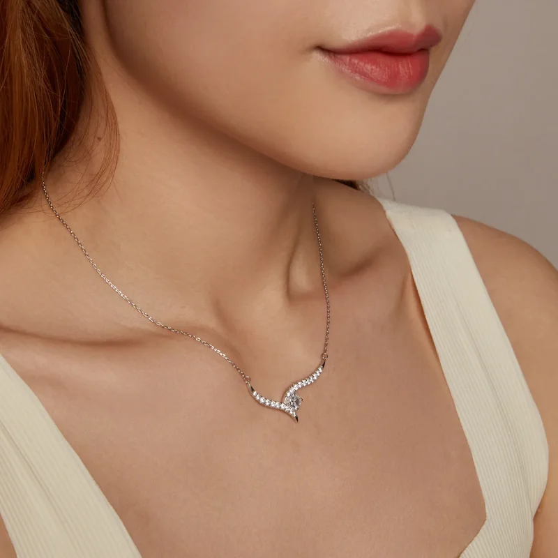 (bilde for) PANDORA Style Simple Line Halskjede - BSN400 - Vis 8