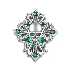 (bilde for) PANDORA Style Skull Cross Beads - BSC1063