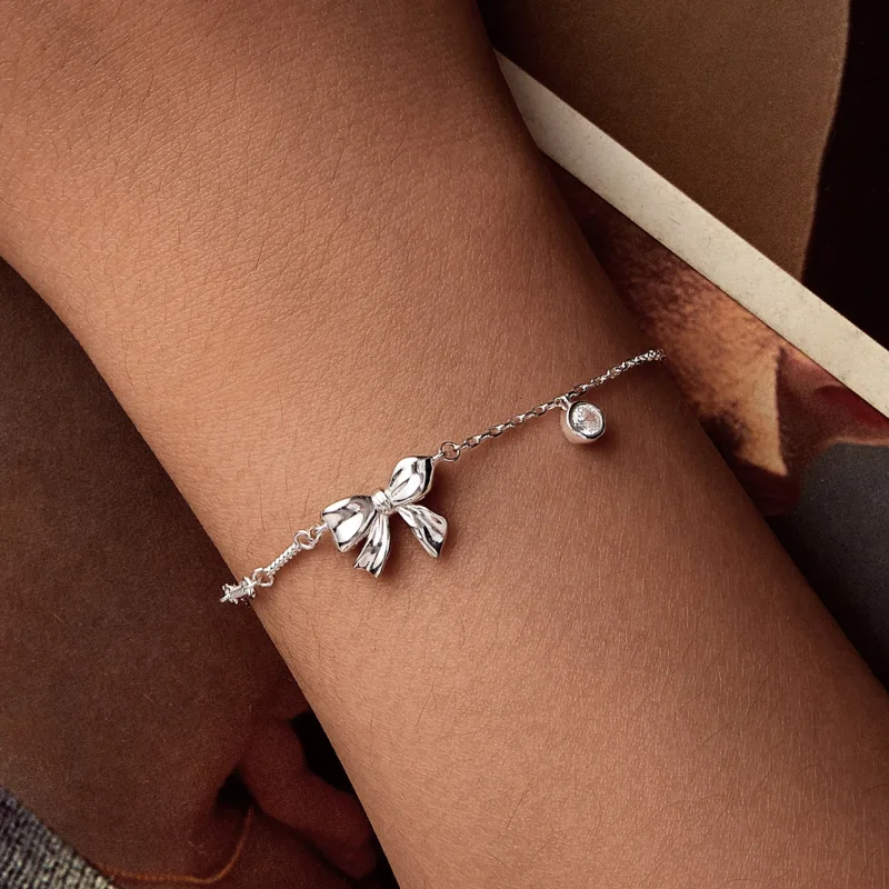 (bilde for) PANDORA Style Sløyfe-armbånd - BSB187 - Vis 3