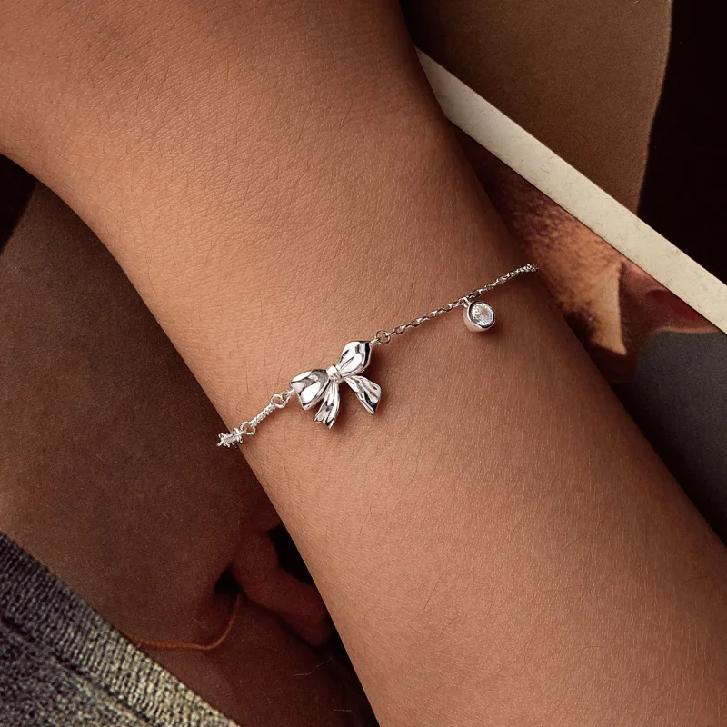 (bilde for) PANDORA Style Sløyfe-armbånd - BSB187 - Vis 5