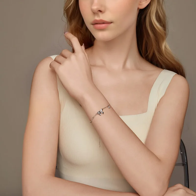 (bilde for) PANDORA Style Sløyfe-armbånd - BSB187 - Vis 7
