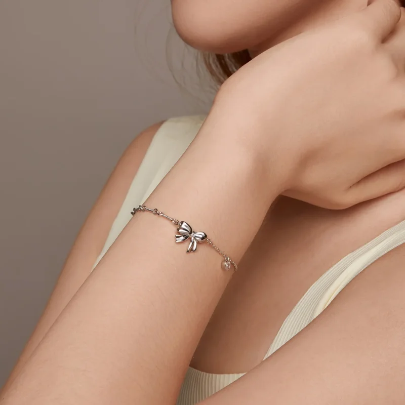 (bilde for) PANDORA Style Sløyfe-armbånd - BSB187 - Vis 9