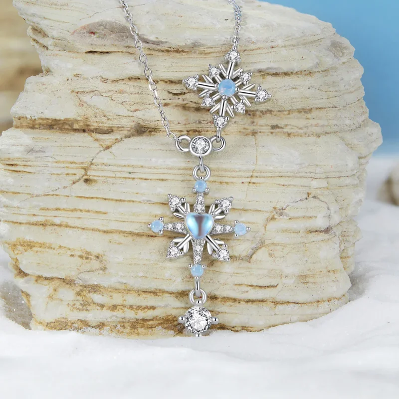(bilde for) PANDORA Style Snowflake Halskjede - BSN364 - Vis 2