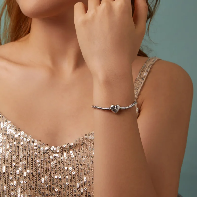 (bilde for) PANDORA Style Star Heart Basic armbånd - BSB196 - Vis 11