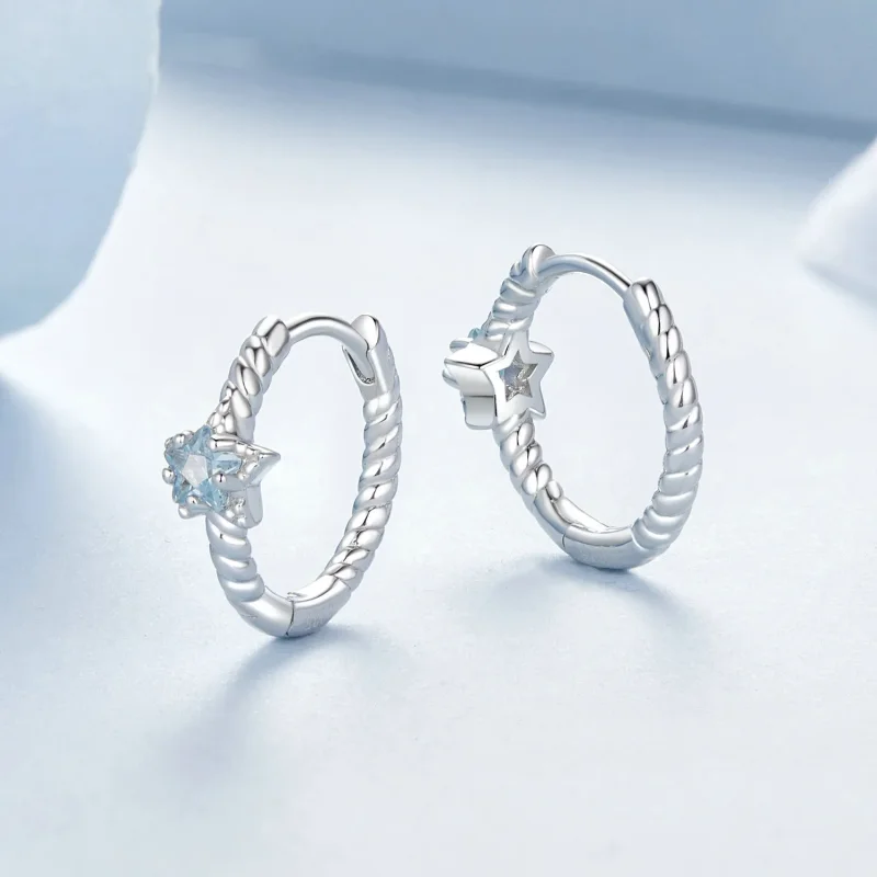 (bilde for) PANDORA Style Star øredobber - BSE1090 - Vis 4