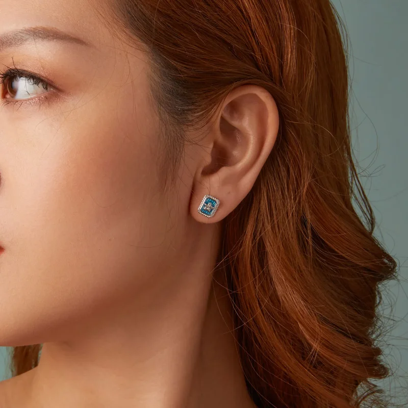 (bilde for) PANDORA Style Star Retro øredobber - SCE1796 - Vis 9