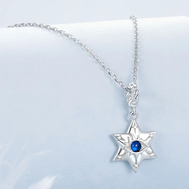 (bilde for) PANDORA Style Starburst Demon Eye Halskjede - BSN397 - Vis 2