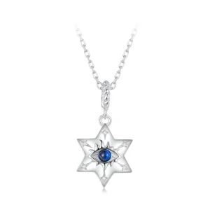 (bilde for) PANDORA Style Starburst Demon Eye Halskjede - BSN397