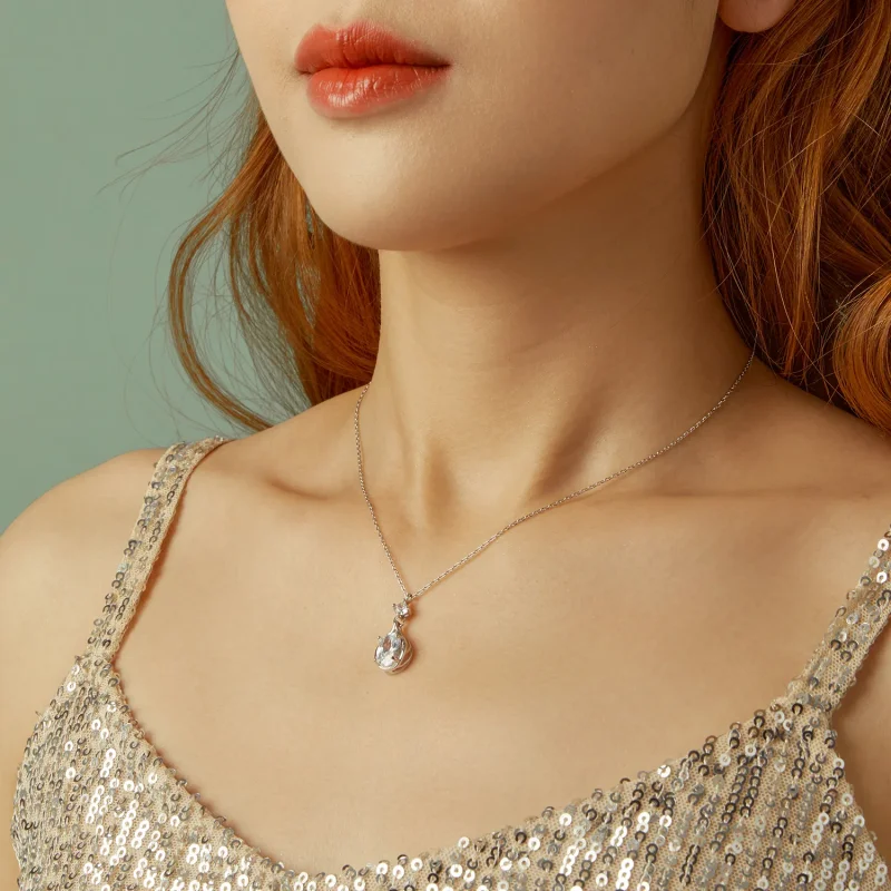 (bilde for) PANDORA Style Teardrop Halskjede - BSN402 - Vis 8