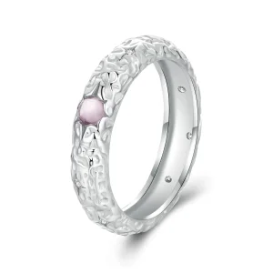 (bilde for) PANDORA Style Textured Wide Ring - BSR604