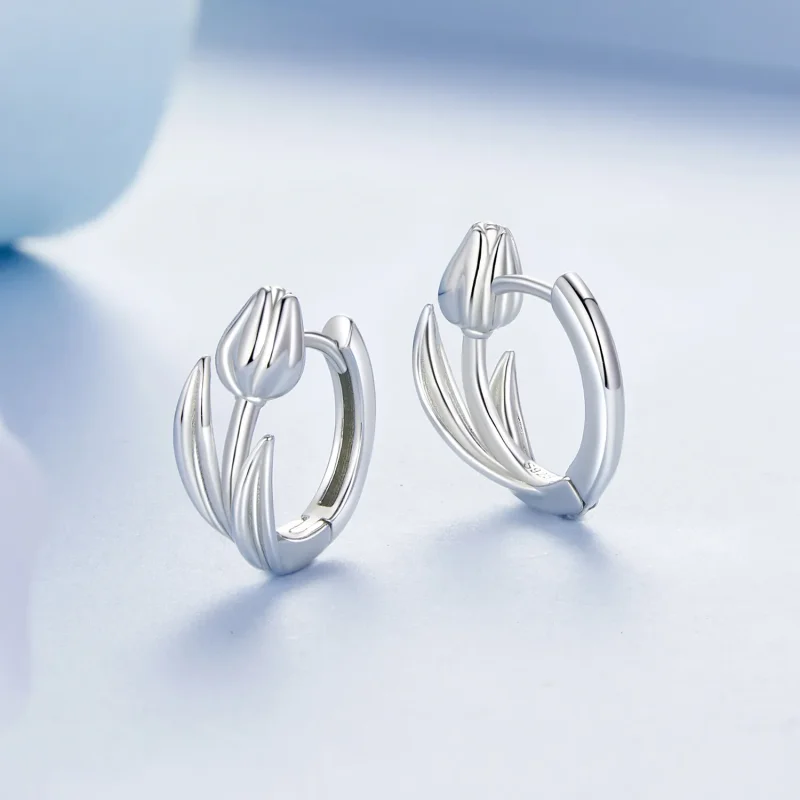 (bilde for) PANDORA Style Tulip Øredobber - BSE1085 - Vis 3