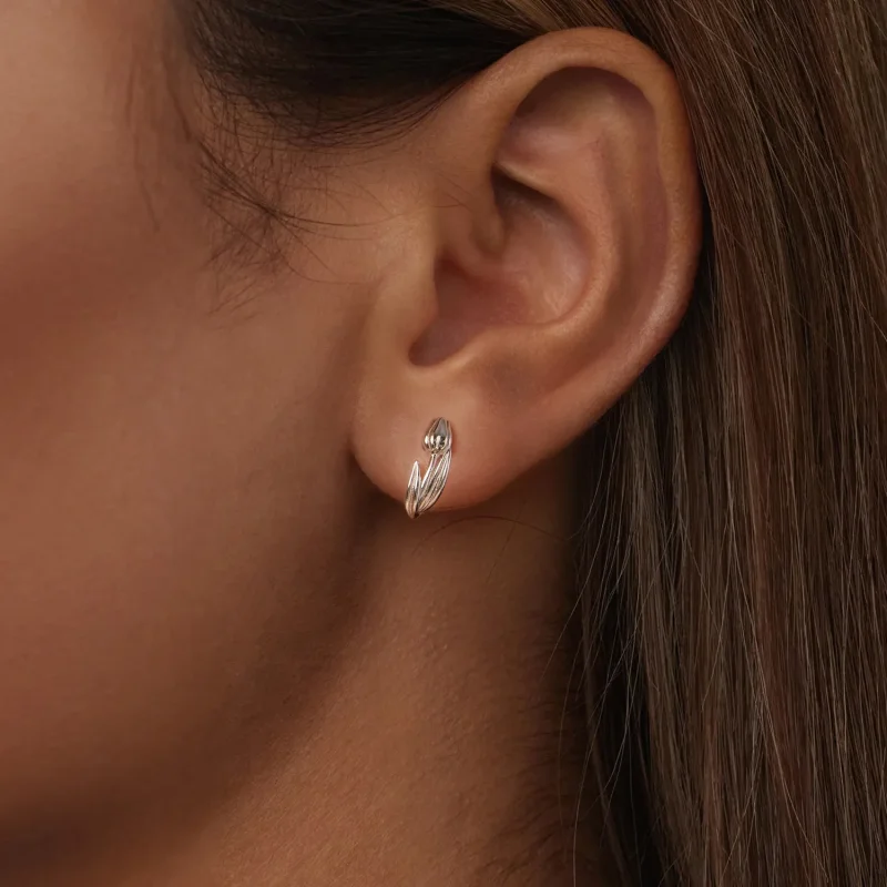 (bilde for) PANDORA Style Tulip Øredobber - BSE1085 - Vis 6