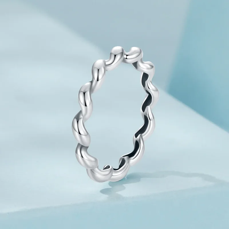 (bilde for) PANDORA Style Twisted metallisk ring - SCR1047 - Vis 2