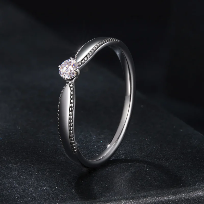 (bilde for) PANDORA Style Utsøkt glitrende ring (ett sertifikat) - MSR062 - Vis 2